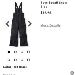 Lands End kids Size Snow pants for boys or girls